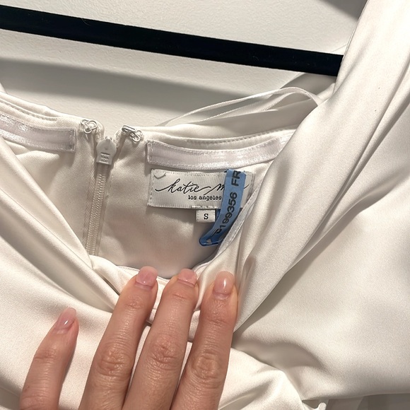 Katie May Miss Jen Dress Sz Small White - Picture 7 of 7